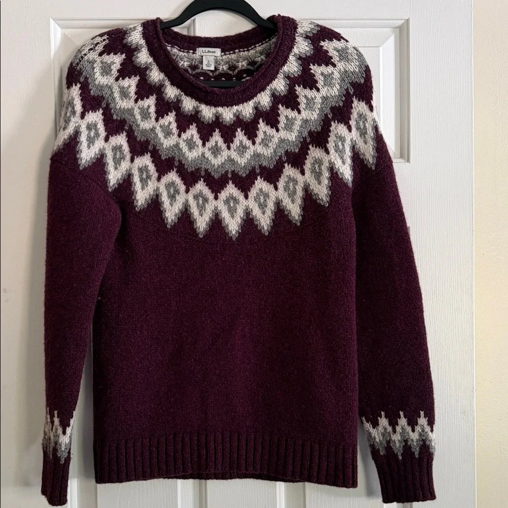 L.L. Bean Women's Burgundy 100% Lambswool Sweater Womens Small
Bundle discount - Picture 1 of 5